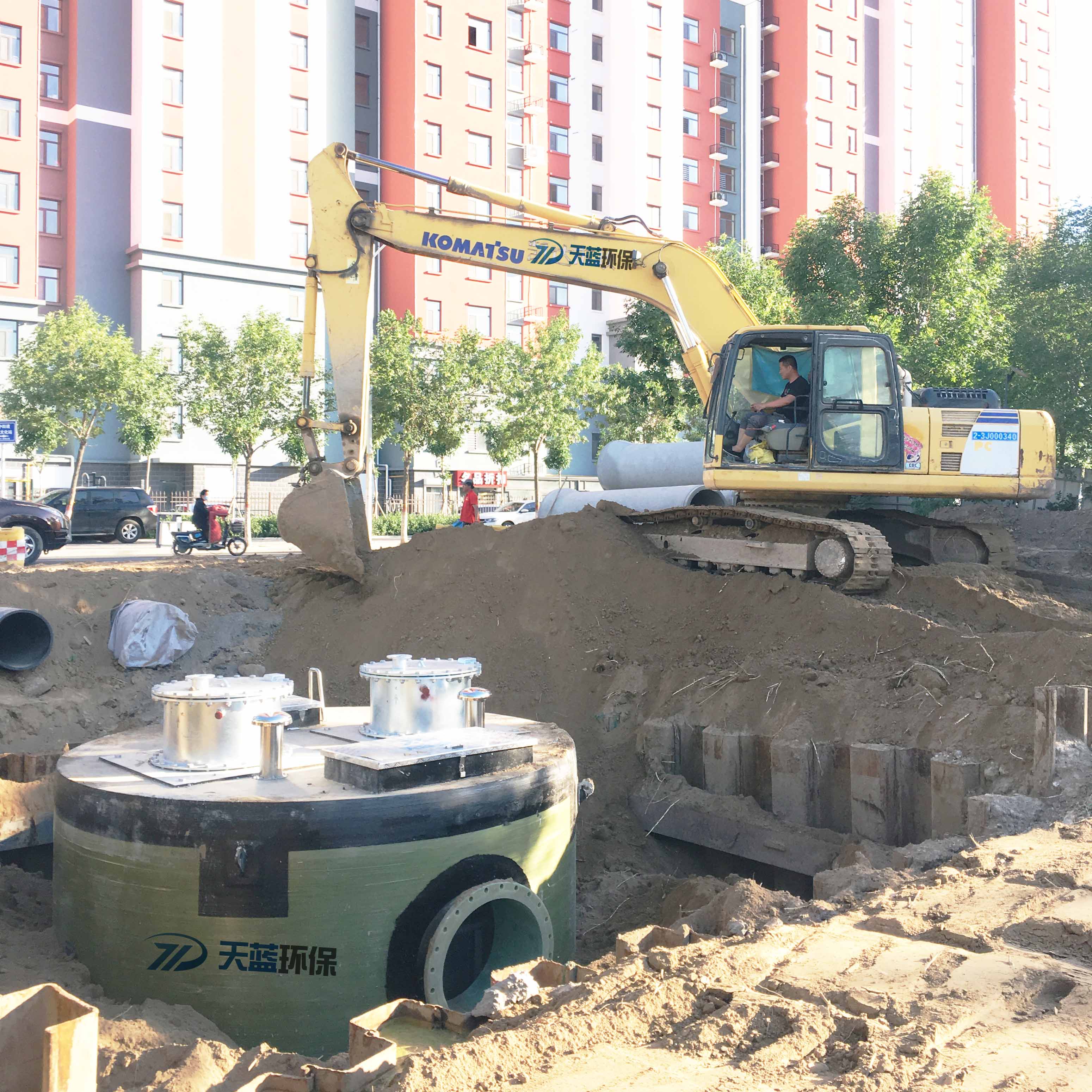 防汛外排 一體化軸流泵站